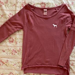 VS PINK long sleeve shirt w/cowl neck